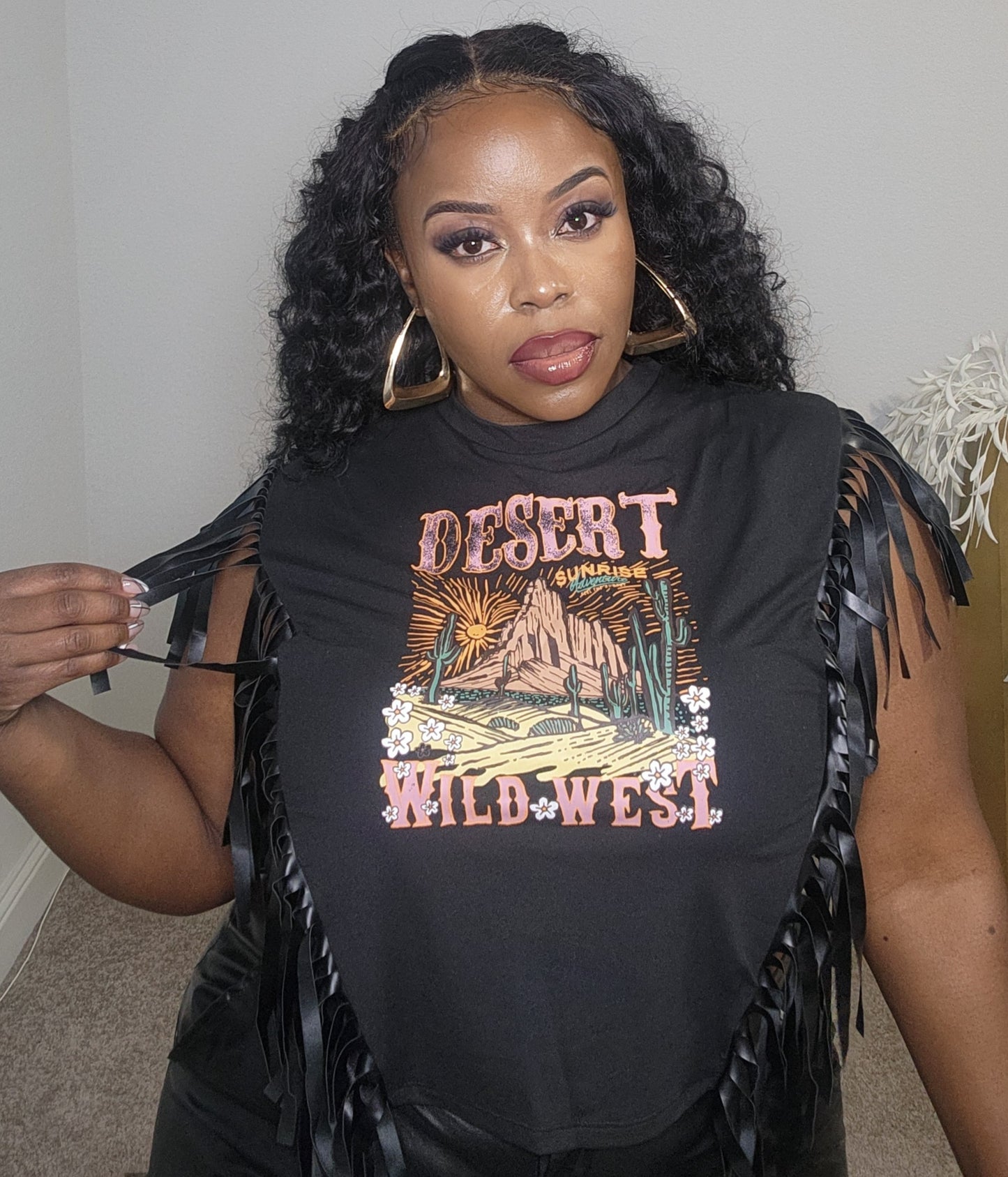 Cowgirl or Wild West | Fringe T-shirt