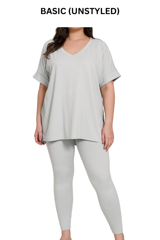 So Cold (Lt Gray) | 2pc Set