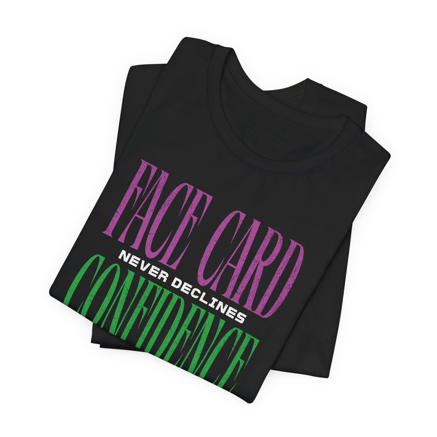 Face Card (Black) | T-Shirt