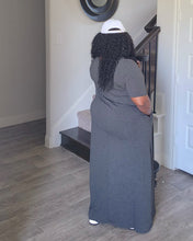 Load image into Gallery viewer, Breezy-CHARCOAL| Maxi Dress