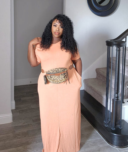 Breezy-BUTTER ORANGE| Maxi Dress
