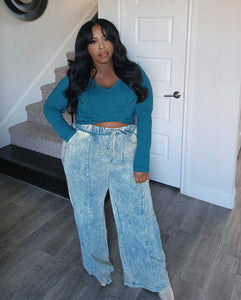 West Side- Teal | 2pc Set