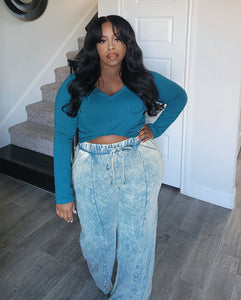West Side- Teal | 2pc Set