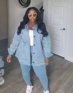 Run Around - Blue Grey | 2pc Set