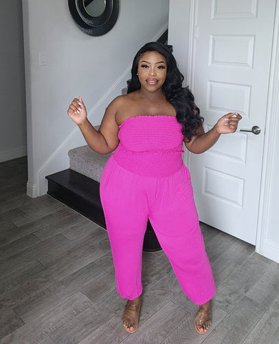 Facts (Bright Pink) | 2pc Jogger Set