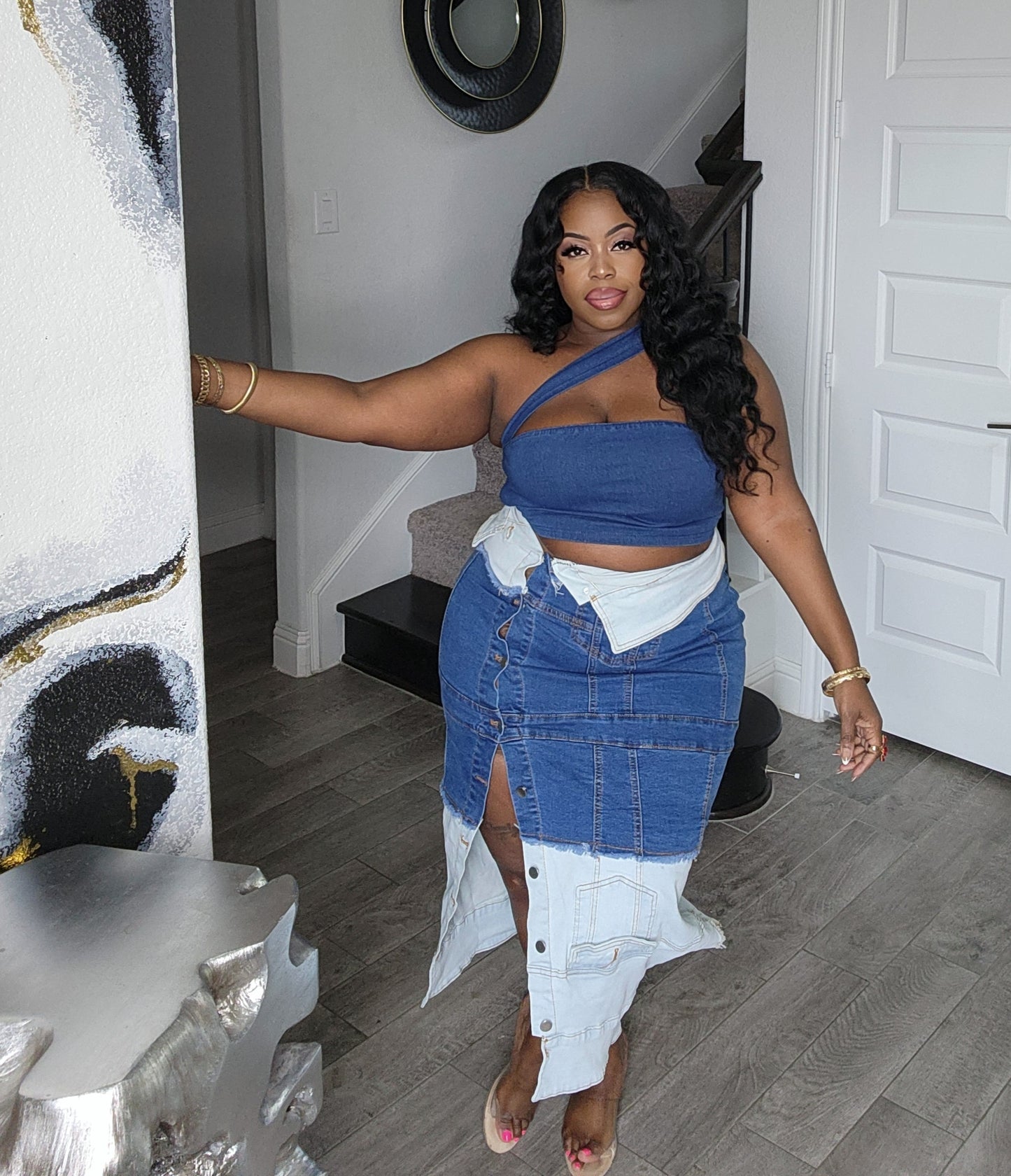 Wander Off | Denim Skirt