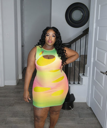 Girl on Fire | Mini Dress
