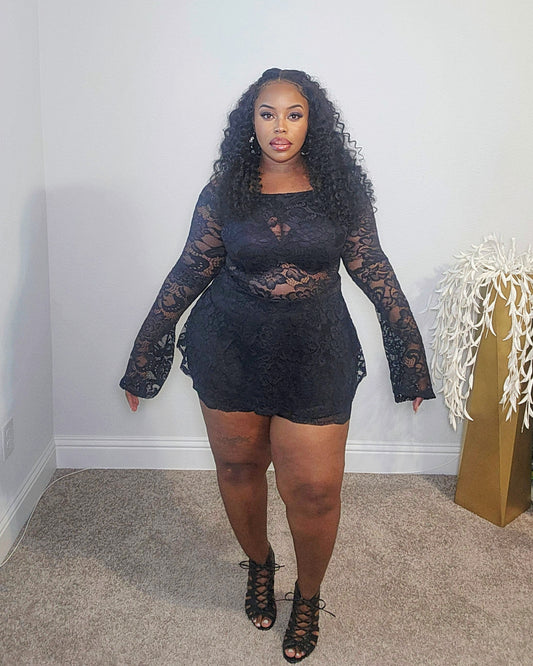 Noir | Lace Set