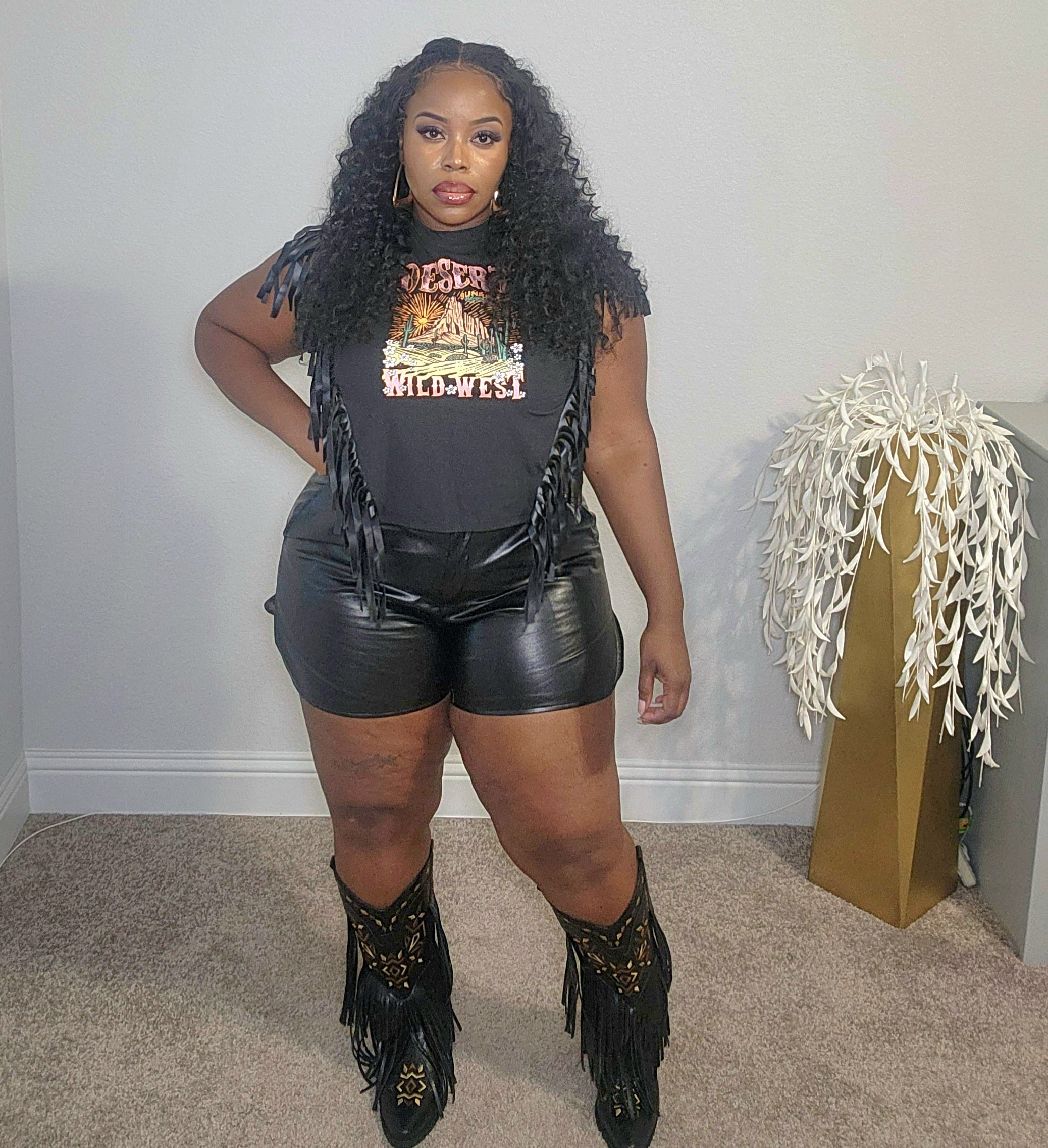 Cowgirl or Wild West  | Fringe T-shirt