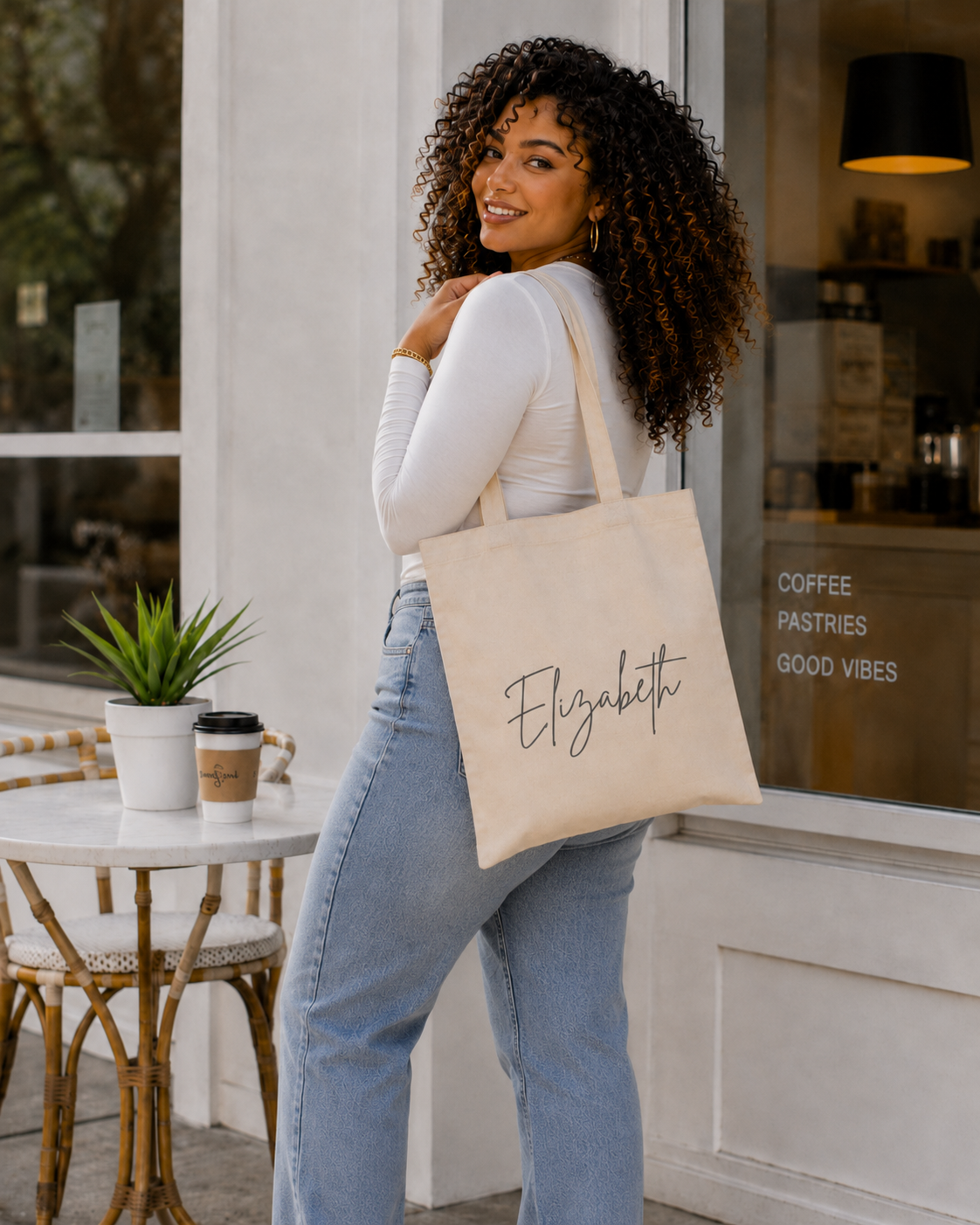 And DID Statement Tote | Personalized Canvas Bag