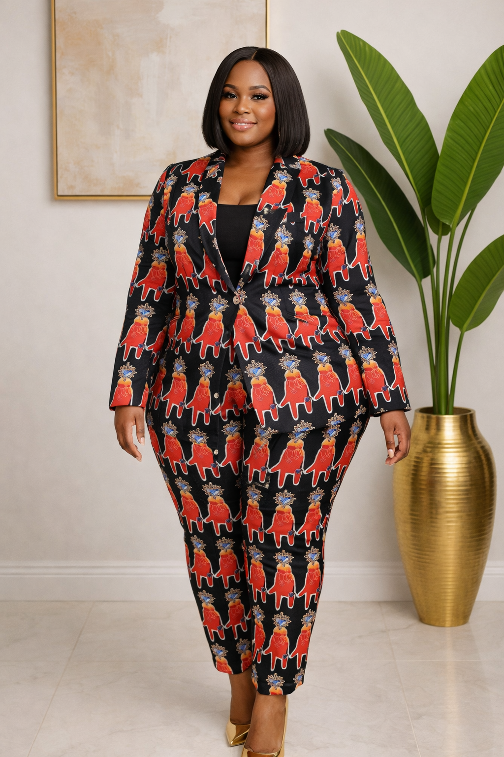 Style Exclusive | Print Suit