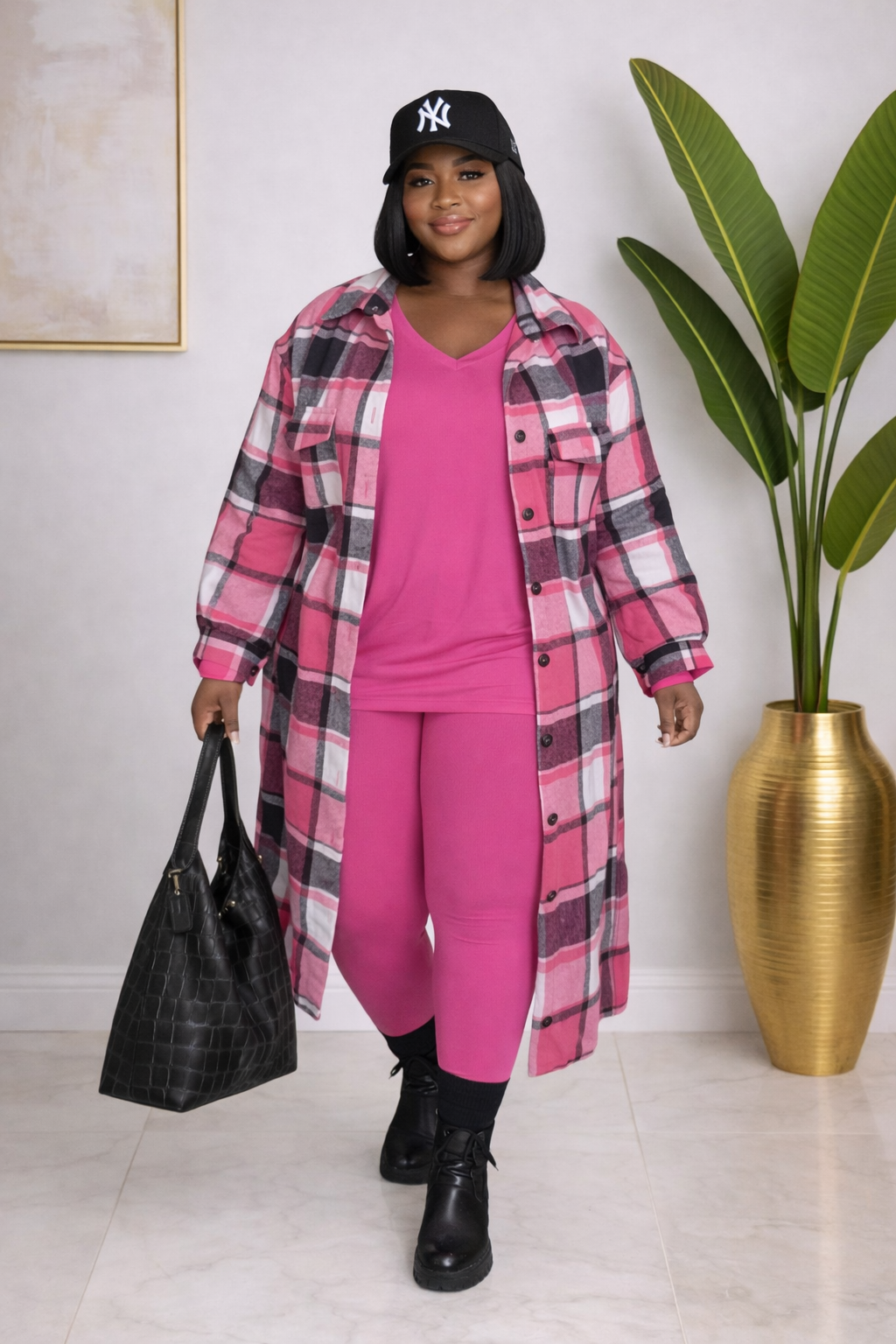 Kick Back (Hot Pink) | 2pc Set