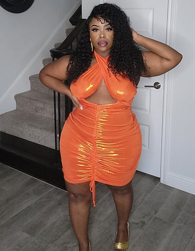 Slow Jam | Metallic Dress