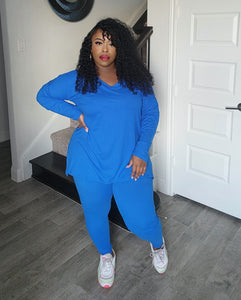 Kick Back-Blue | 2pc Set