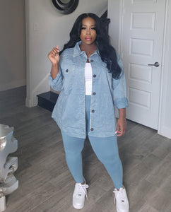 Run Around - Blue Grey | 2pc Set