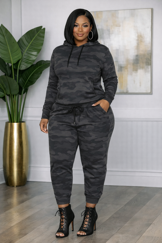 Bootcamp (Black) | Jogger Set