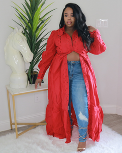 Front Page | Red Maxi Dress